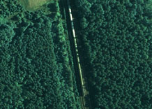 Aerial photography: Train - RGB
