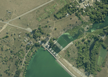 Aerial photography: Dam (Kirovohrad Oblast)