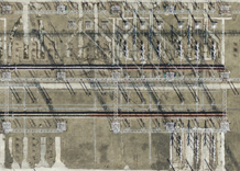 Aerial photography: Transformer station (Zaporizhia Oblast)