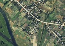 Aerial photography: Village (Orihiv Raion, Zaporizhia Oblast)