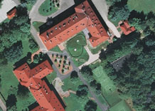 Аерофотозйомка: Дослідницький інститут Сільськогосподарського університету Варшави (Польща) - кольоровий знімок (RGB)