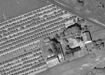 Аэрофотосъемка: Сельскохозяйственные земли - панхроматический снимок